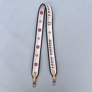 Louis Vuitton Black And Pink Guitar Speedy Bandolier Crossbody Strap